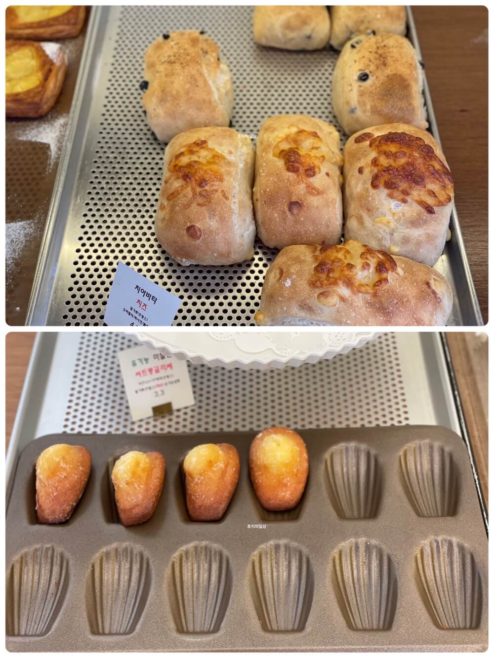 광교 빵집 파티세리 아파리 - 치아바타, 유기농 마들렌