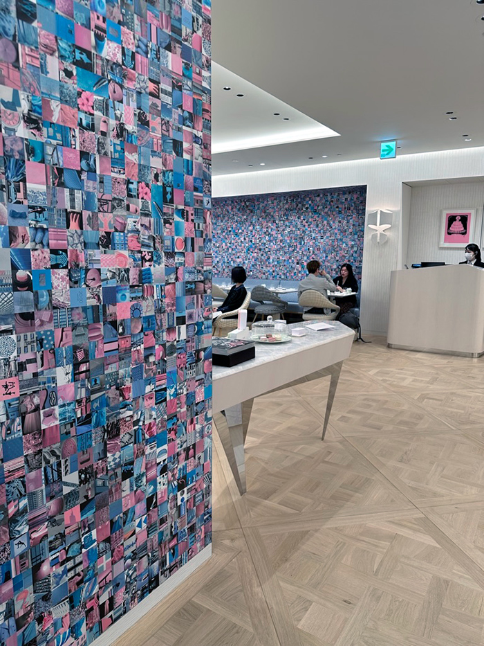 도쿄 긴자 카페 디올 바이 라뒤레 CAFÉ DIOR by LADURÉE