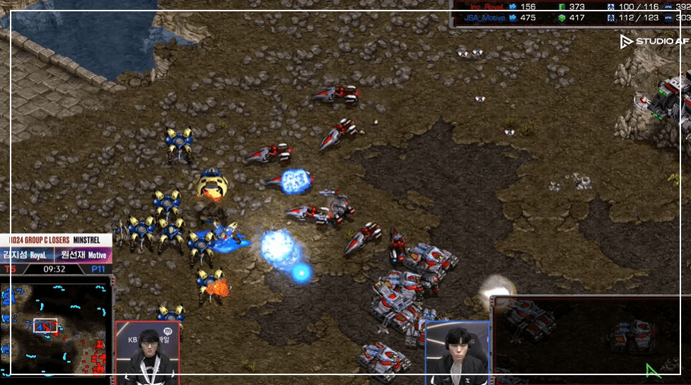 SSL 24강 C조 패자전 공업타이밍