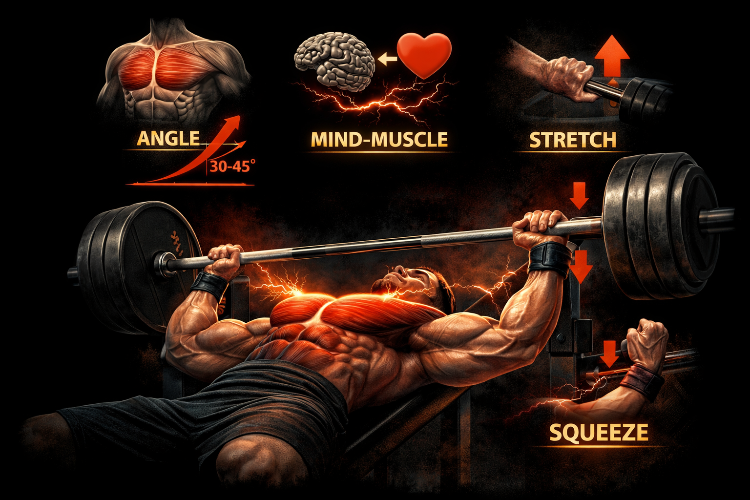 적용 방법: 윗가슴 자극 만드는 루틴 구조