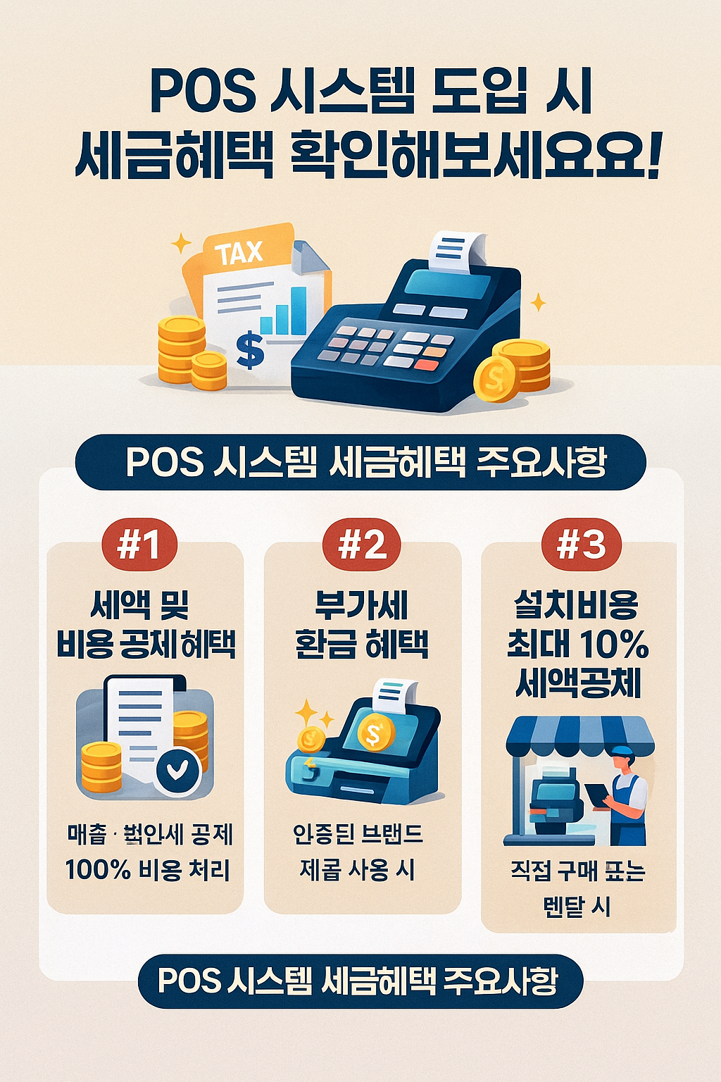 POS 시스템 세금혜택이란?