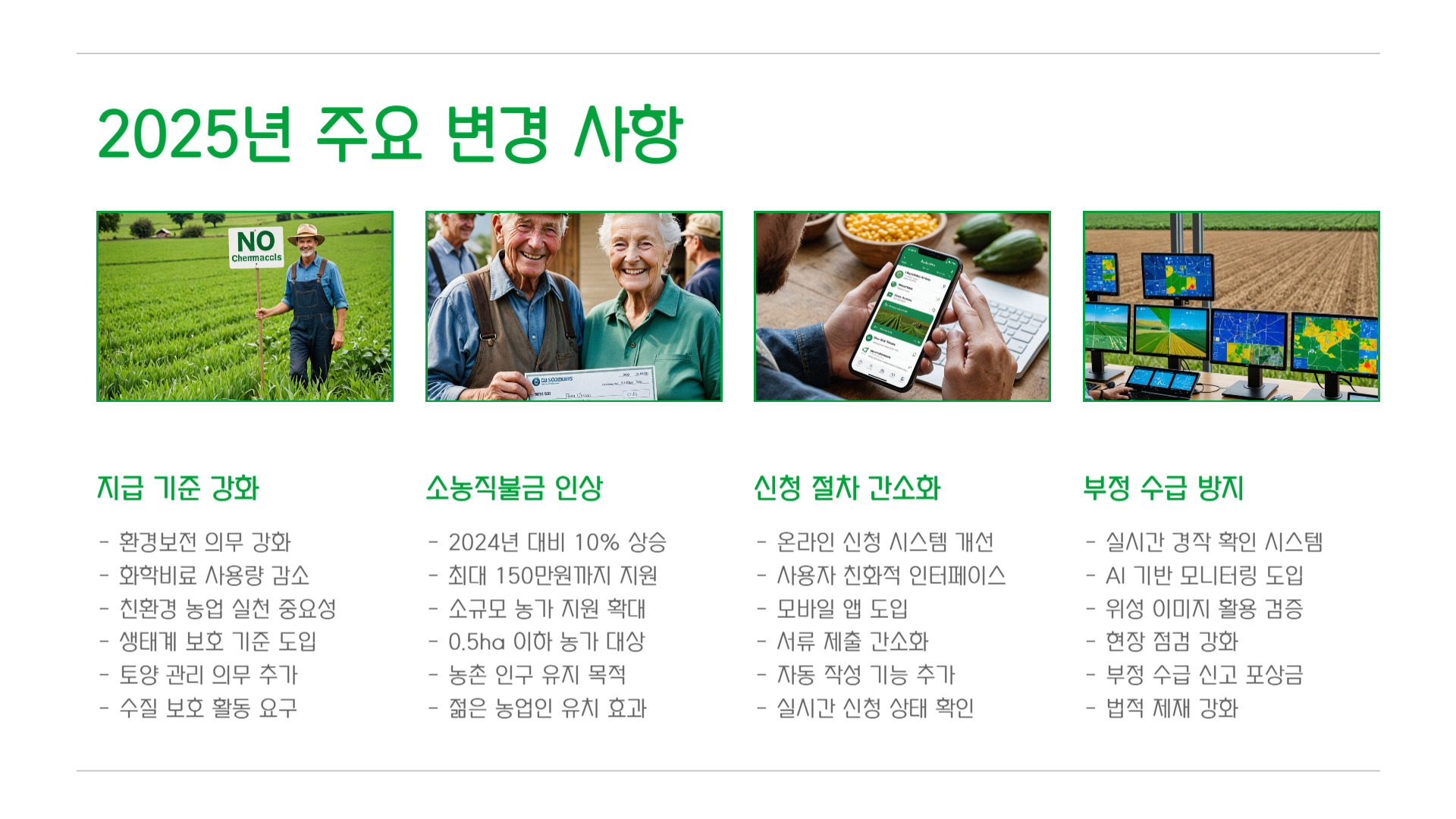 2025년 공익직불금 총정리