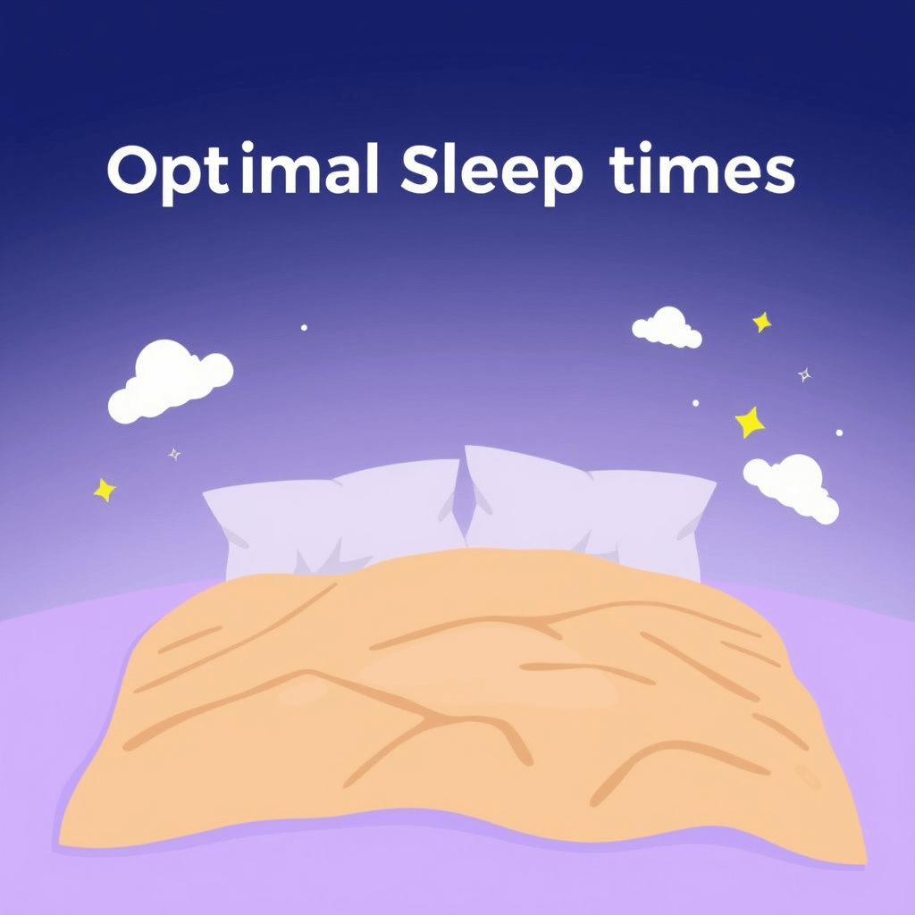 최적의 수면 시간대는 언제일까?