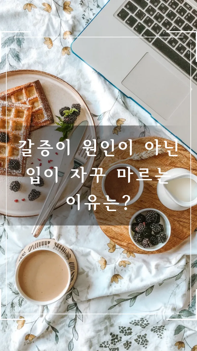 갈증원인이 아닌 입이 마르는 이유
