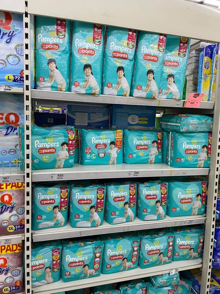 세부쇼핑-세이브모어-기저귀