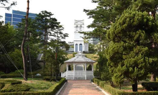 아관파천 당시 고종이 피신했던 서울 구 러시아공사관 원경