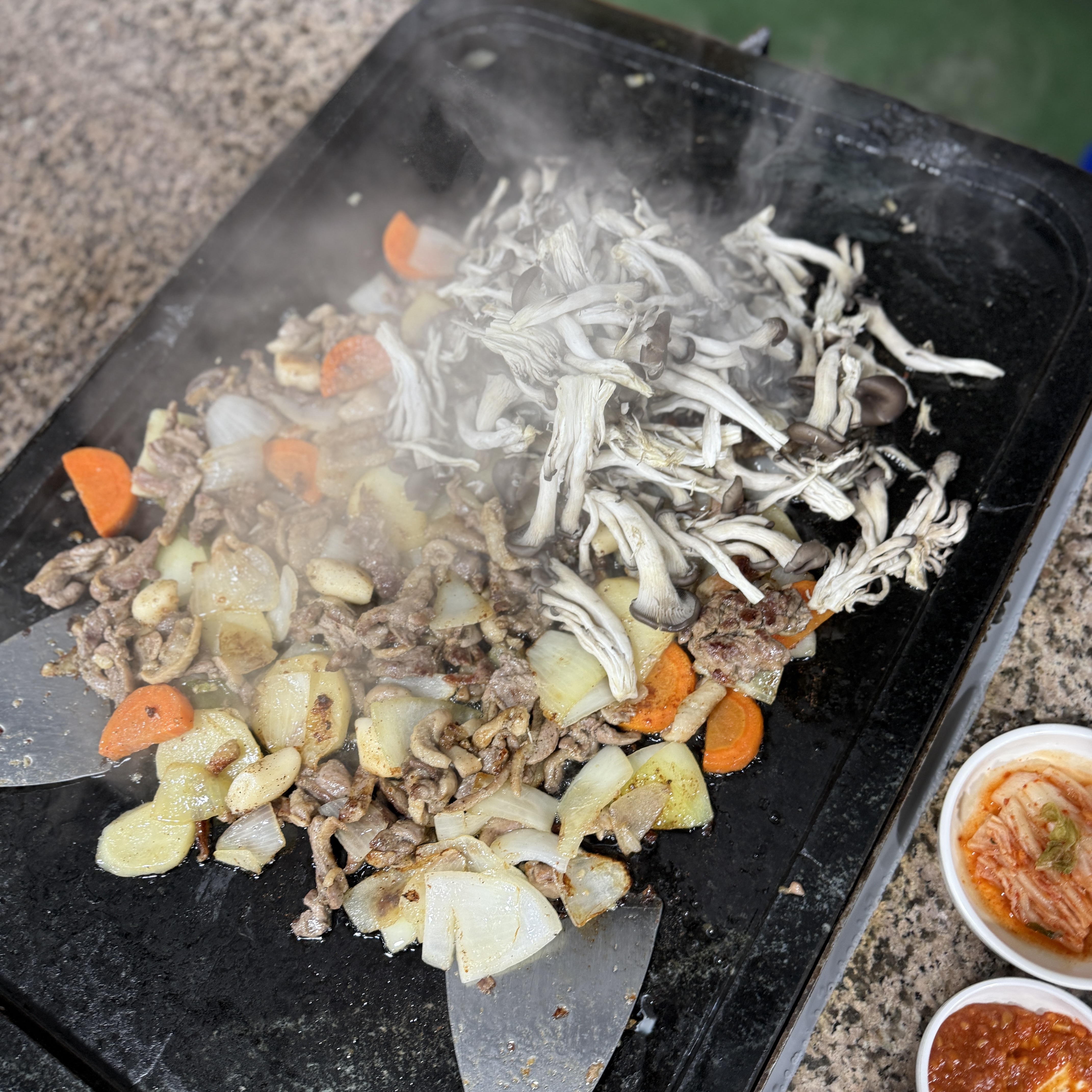 가람오리구이 직접 찍은 사진