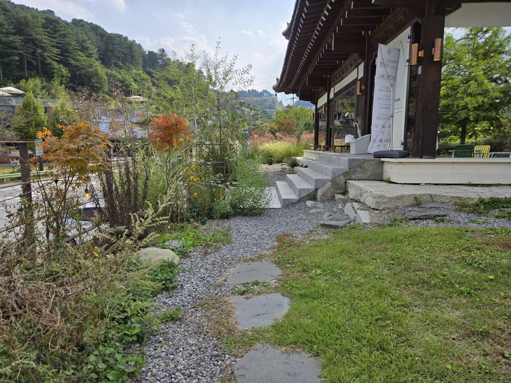 가평 고요재 정원