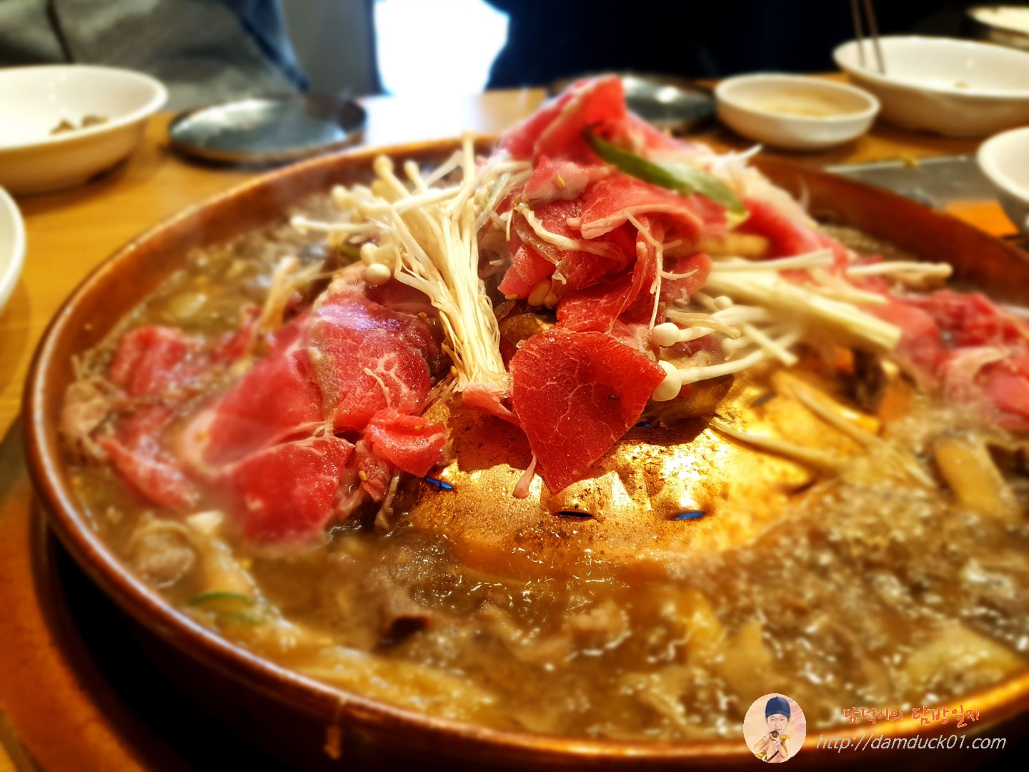 맹심불고기-소불고기-다시굽기-담덕이의탐방일지