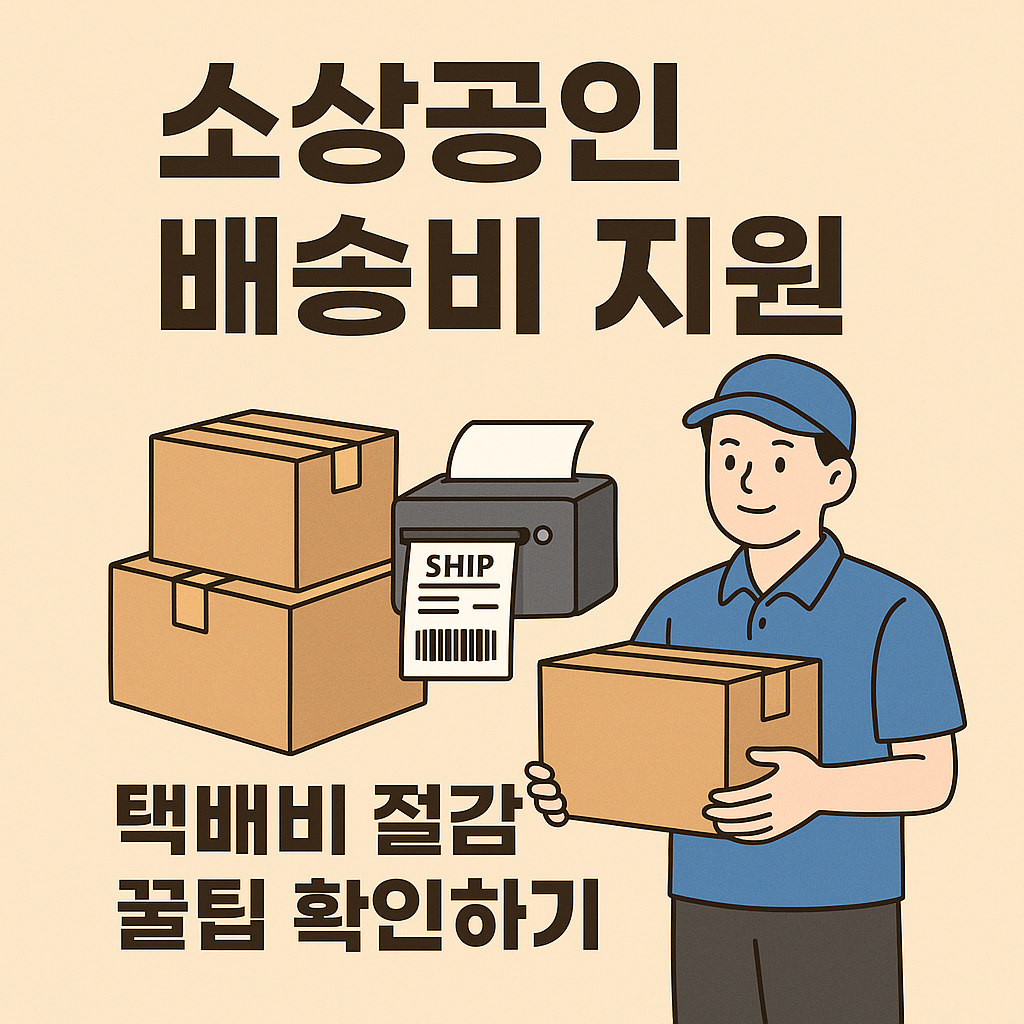 소상공인 배달 지원금 택배 지원금