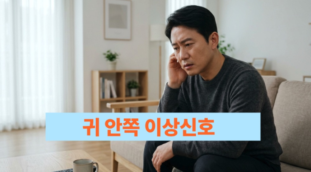 귀 먹먹한 느낌