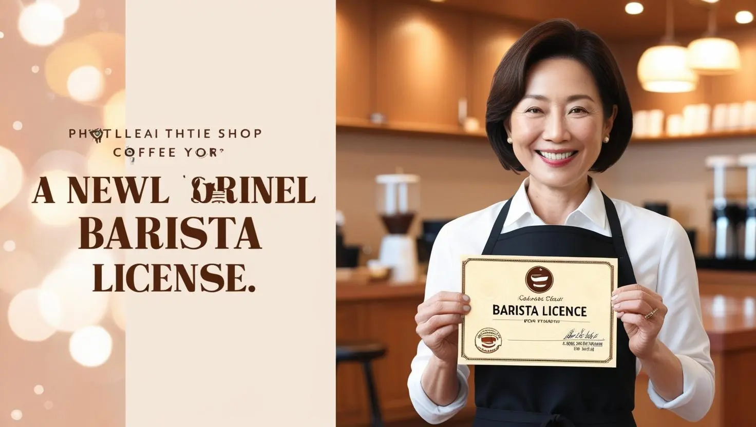 자격증을 취득한 주부