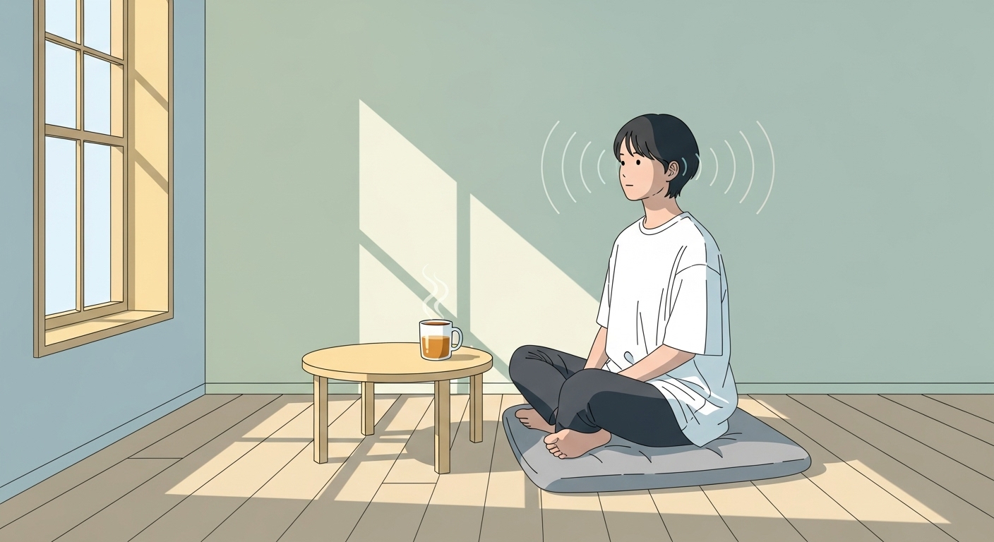 삐- 고주파성 이명과 청신경의 관계