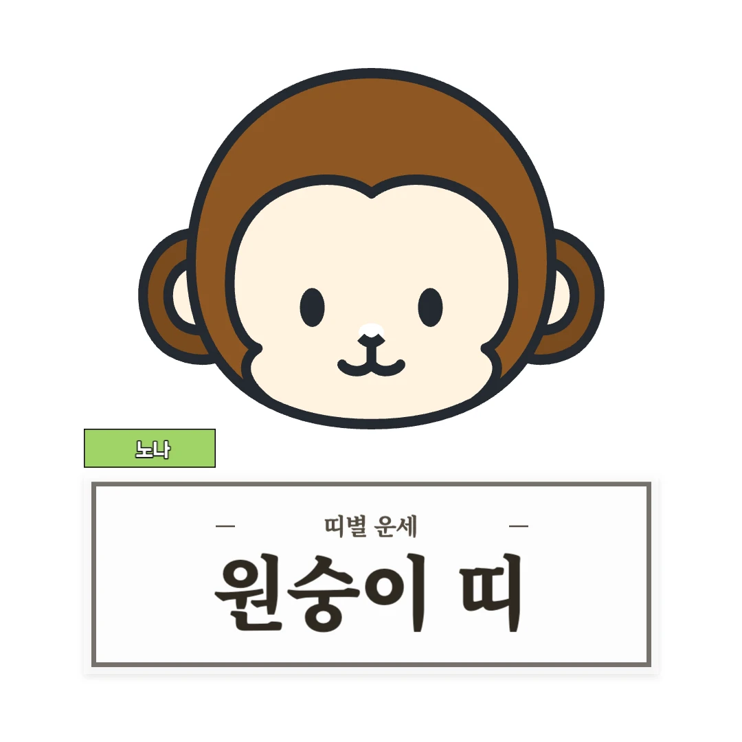 원숭이띠 운세 (56, 68, 80, 92, 04년생)