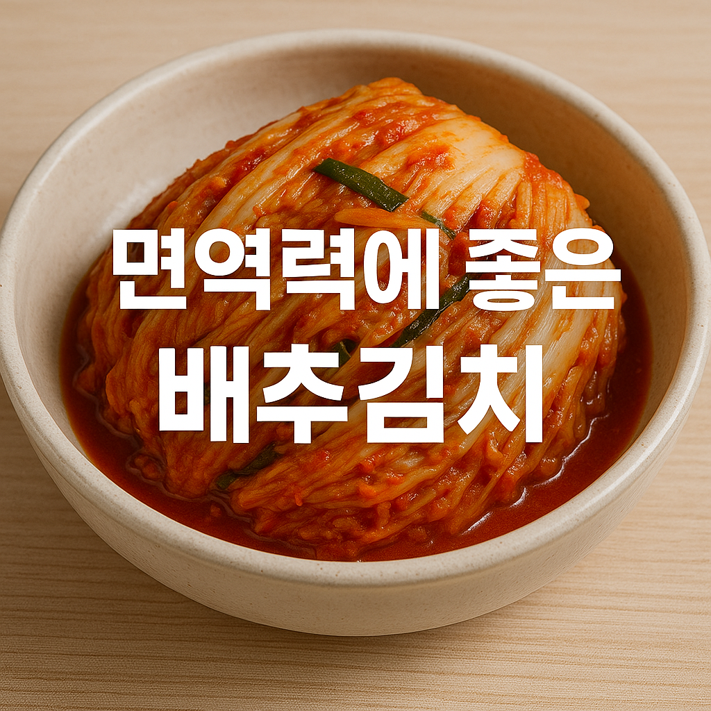 면역력 배추김치