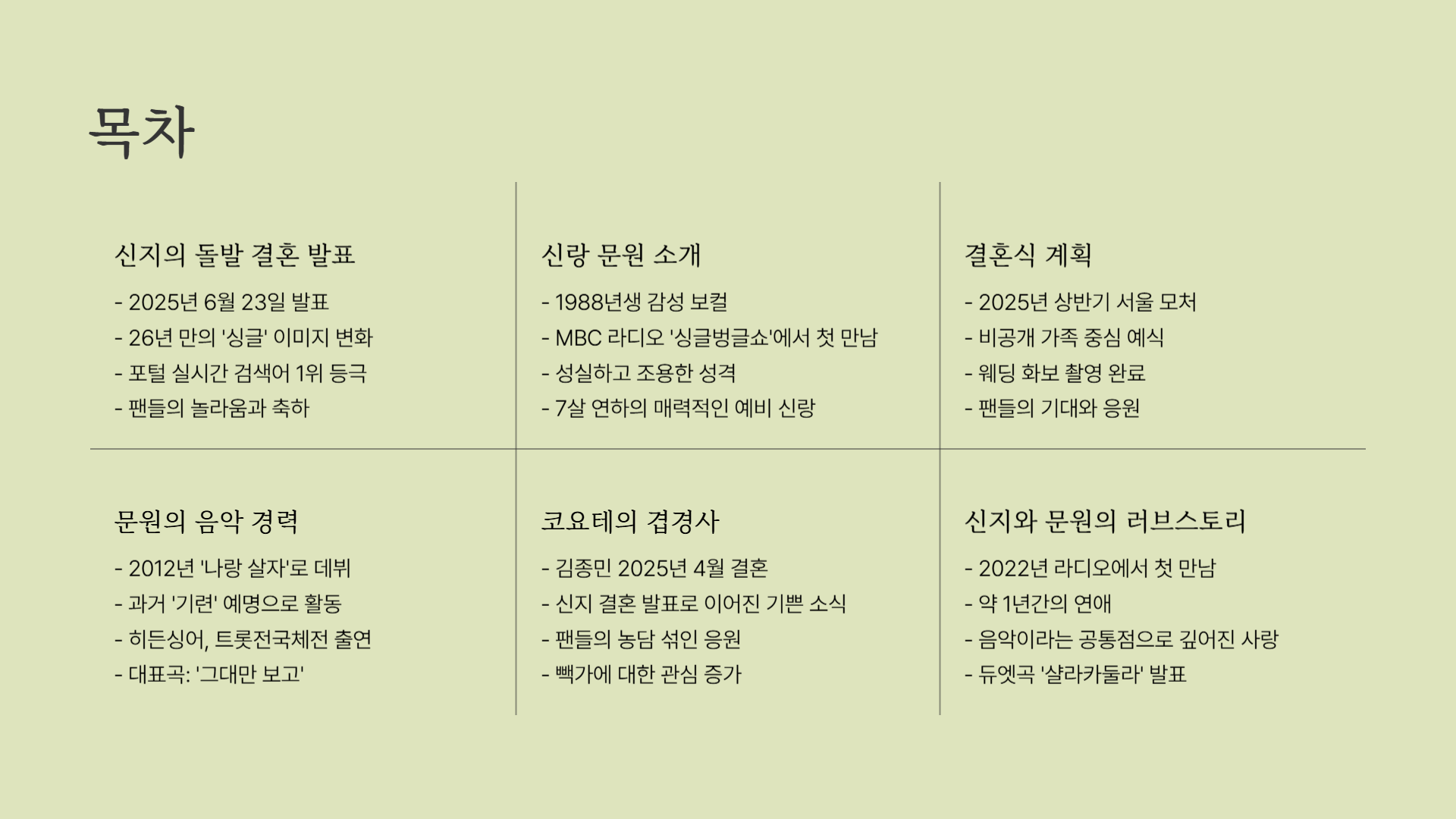 신지 결혼 발표