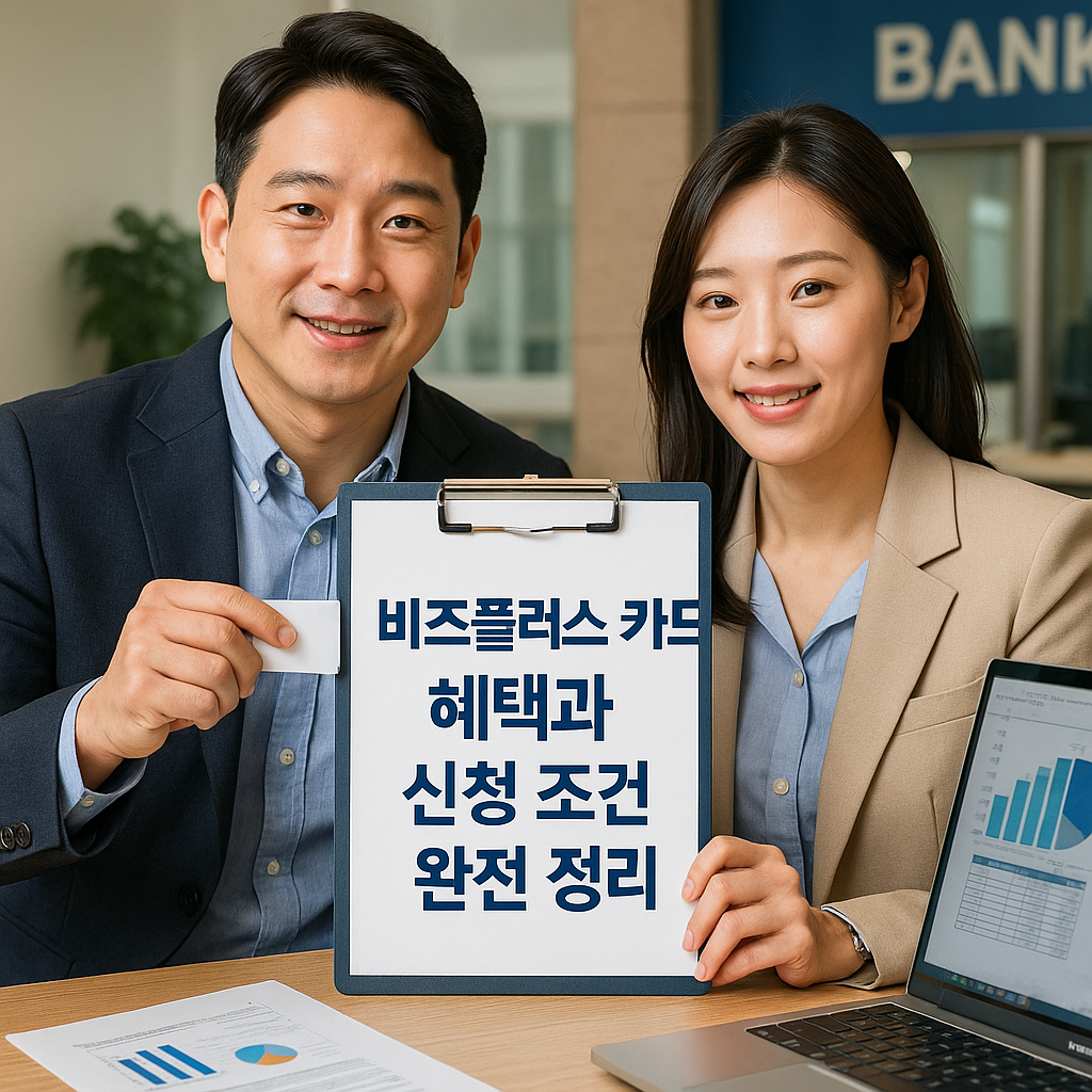 비즈플러스 카드 혜택과 신청 조건 완전 정리