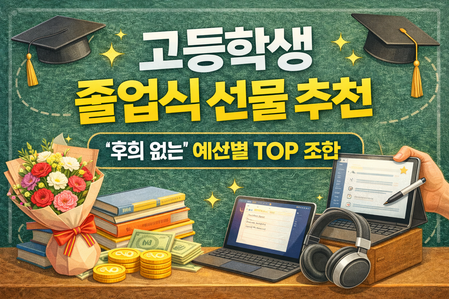 고등학생 졸업식 선물 추천
