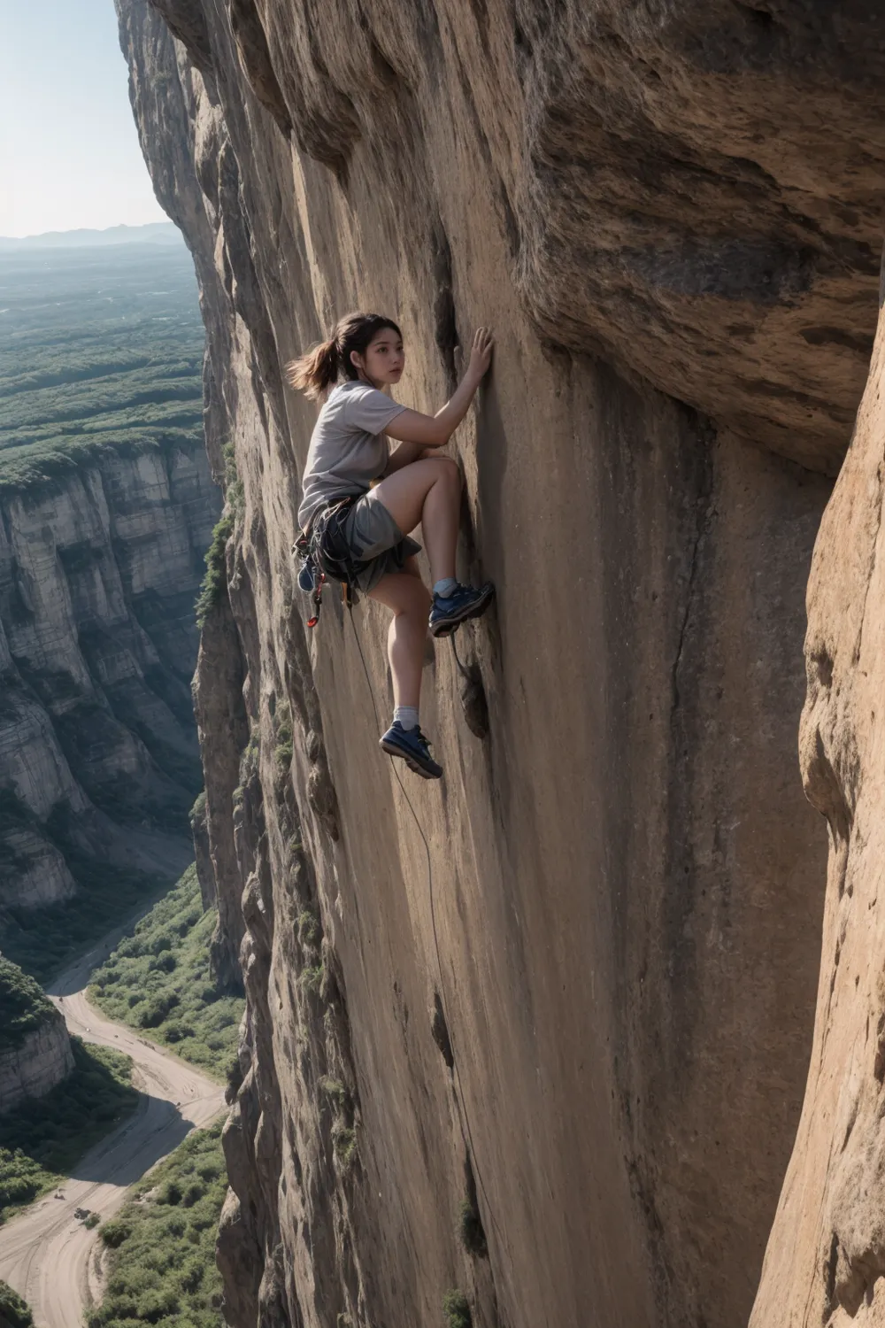 Stable diffusion AI Picture-Climbing