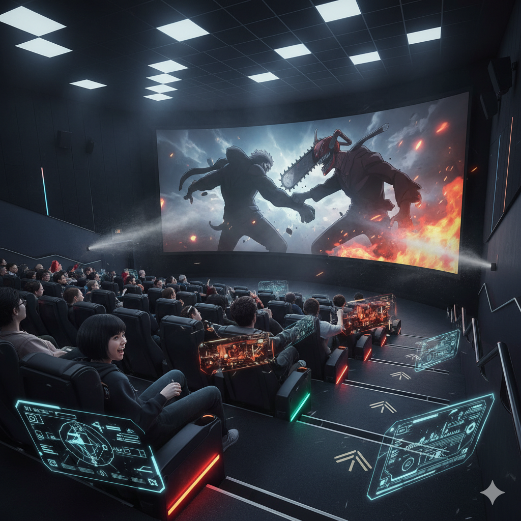 경기광주 근처 체인소맨 극장판 4DX 상영관