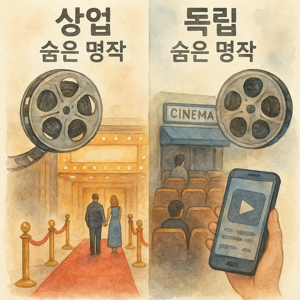 상업 vs 독립 숨은 한국명작 관련 사진