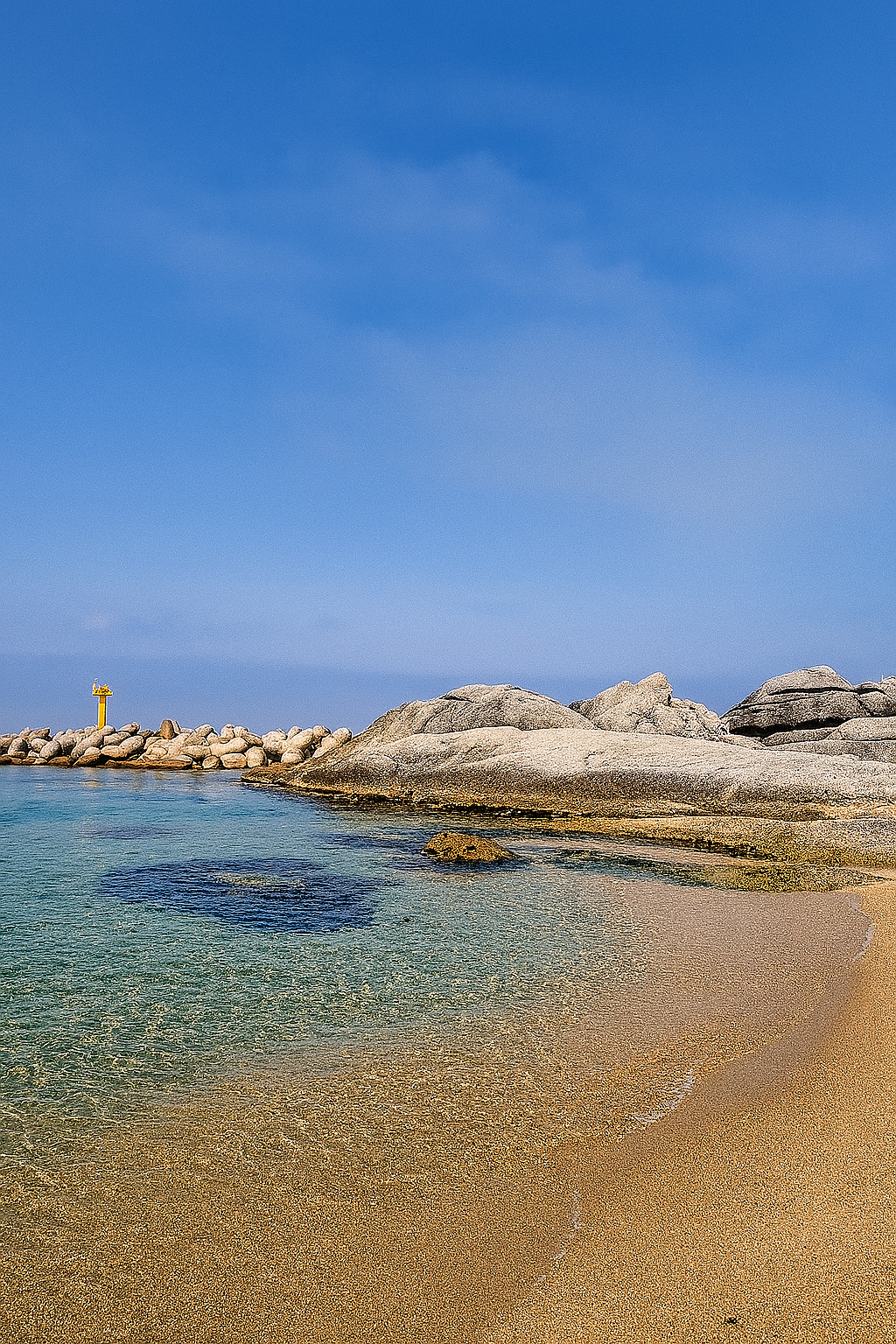 강원 고성 봉포해수욕장 사진