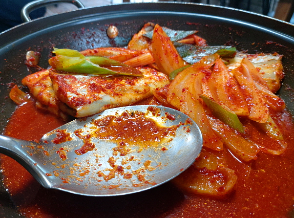 거문도 생갈치조림