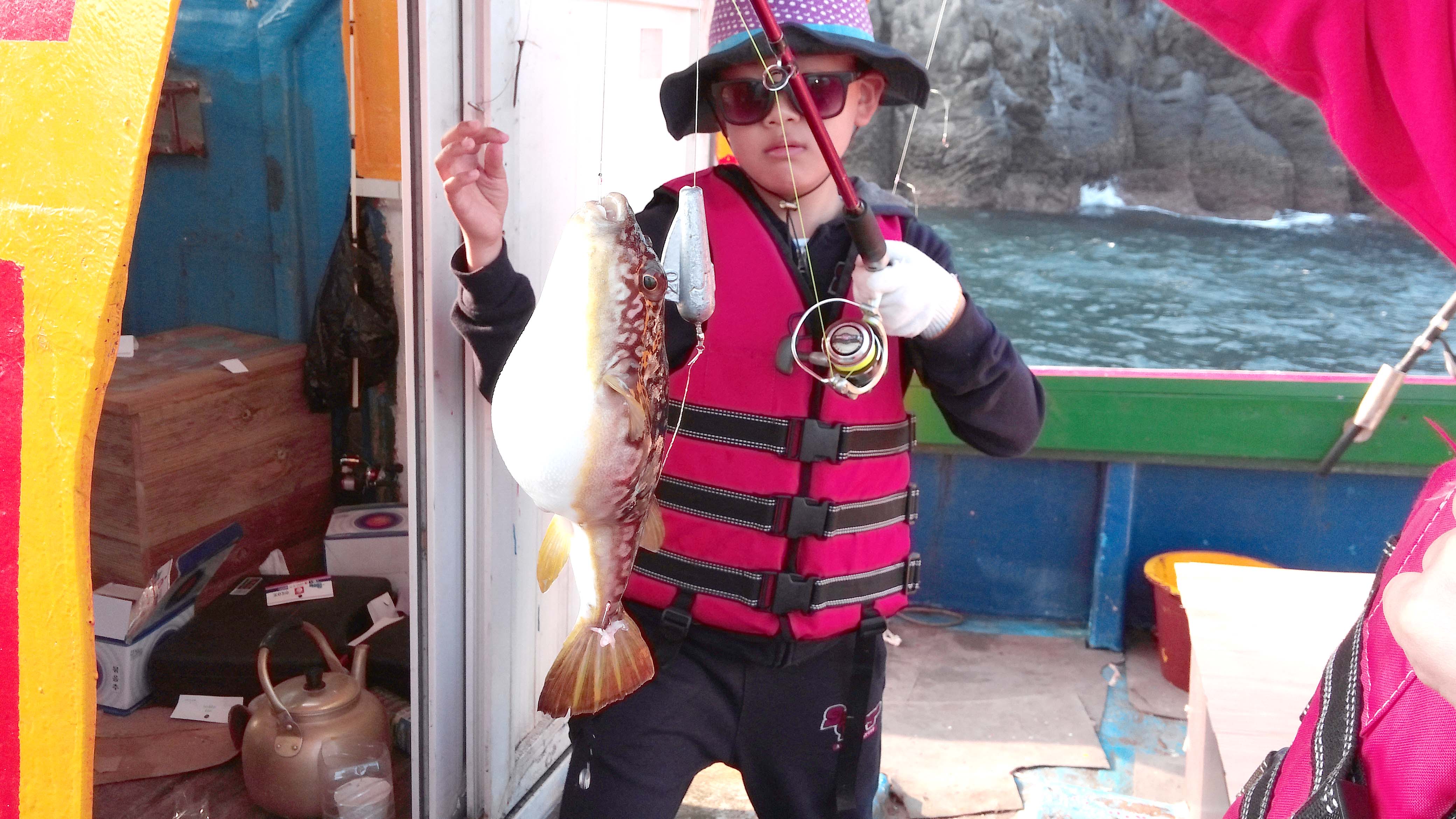 서귀포(西歸浦, Seogwipo) 배낚시(fishing)