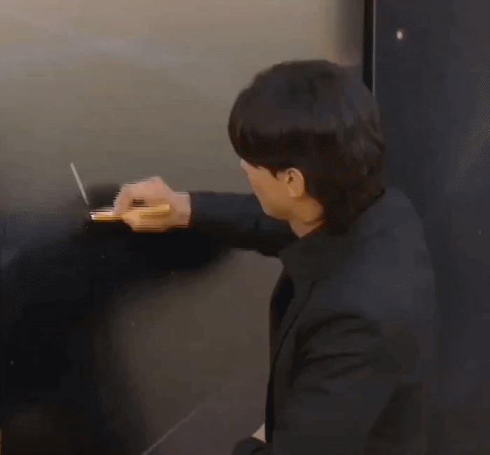 덱스 김진영 청룡 레드카펫