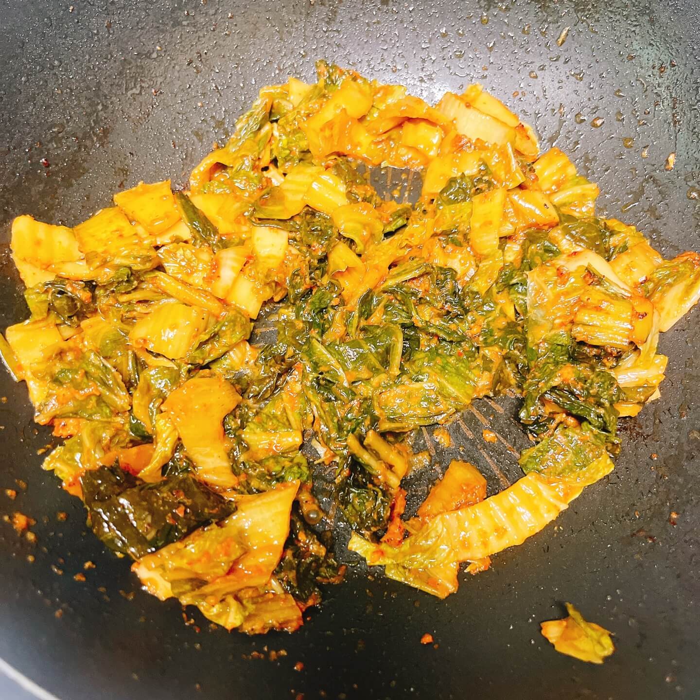김치를 볶아주세요