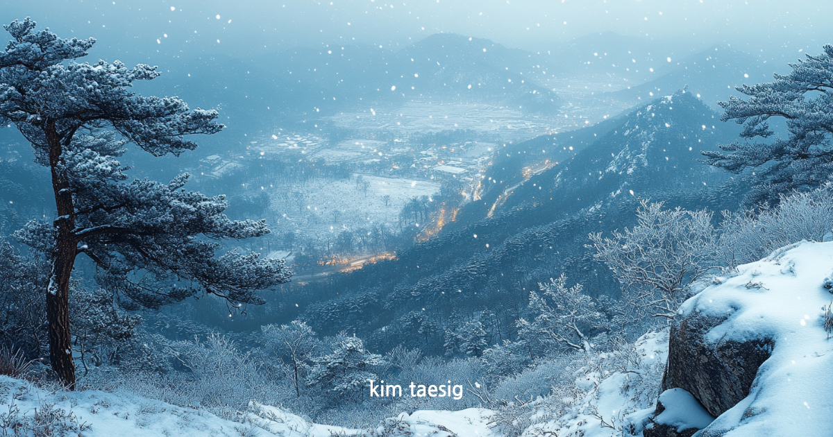 변산의 사계절