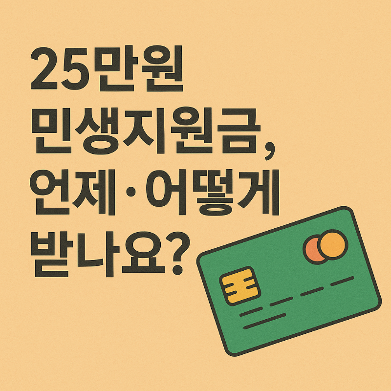 25만원민생지원금