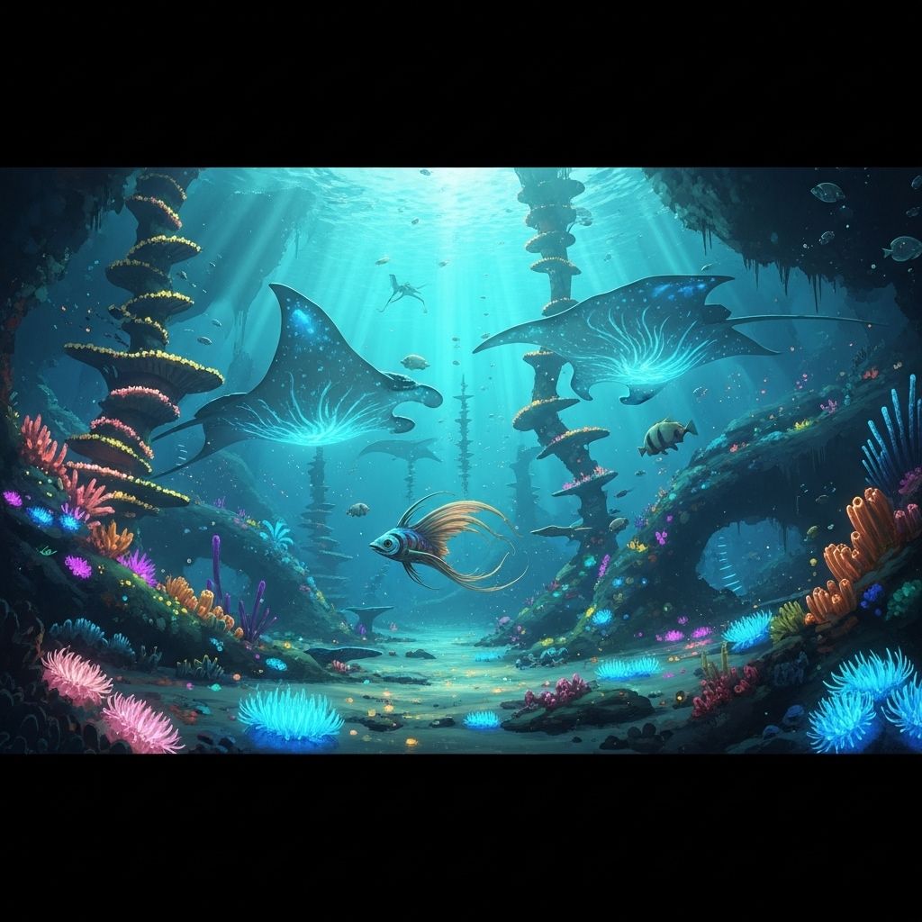 아바타3, 외계의 수중 생명체