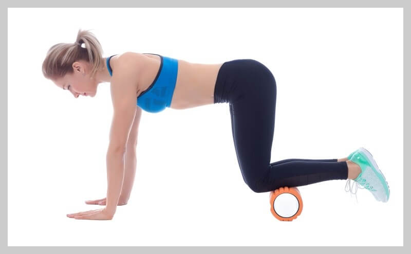 전면 종아리 폼롤러 운동법