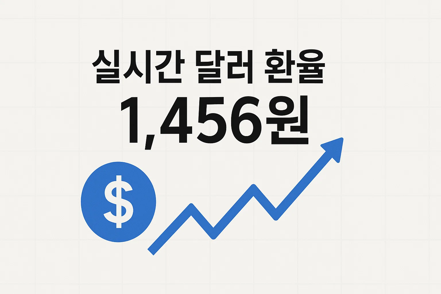 실시간 환율 조회 ❘ 미국 달러 환율 한눈에 보기, 1456원