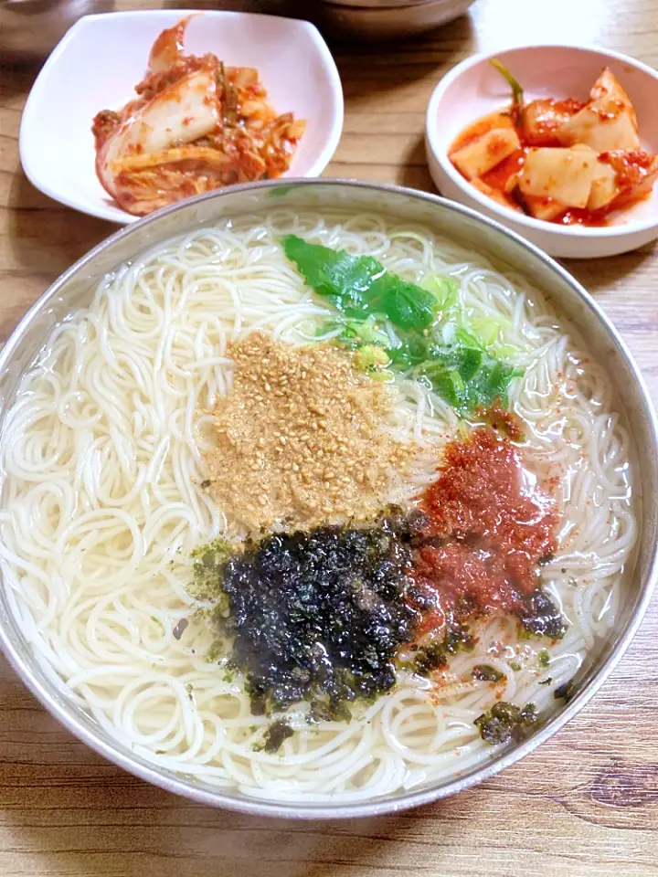 충남 공주 산성시장 비빔국수 잔치국수 맛집