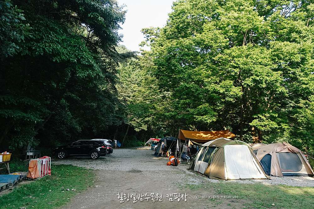 힐링별밤수목원캠핑장 소개