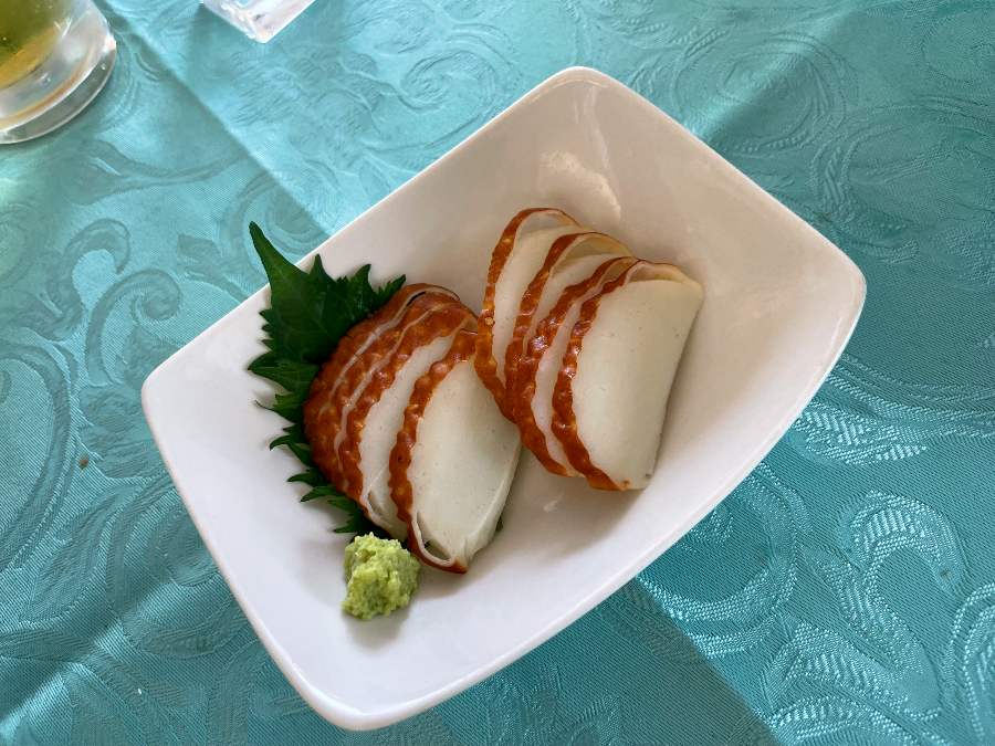 가사기 골프 클럽라운지 어묵 안주