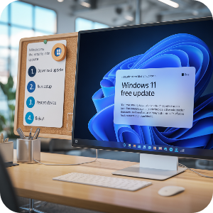 윈도우 11 무료 업데이트 설치 방법 이미지