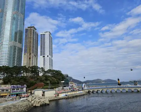 부산가볼만한곳-부산시티투어버스송도