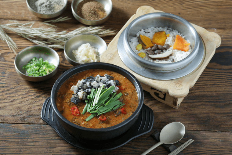 삼산동 맛집 "아우라지 삼산점" 음식