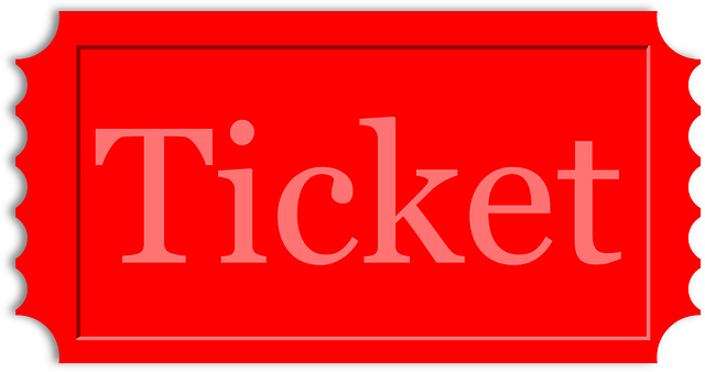 티켓이라고 써있는 그림
