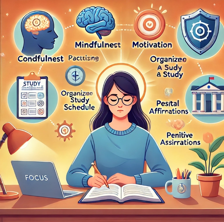 성적 하락 시 마인드 컨트롤 방법에 대한 이미지