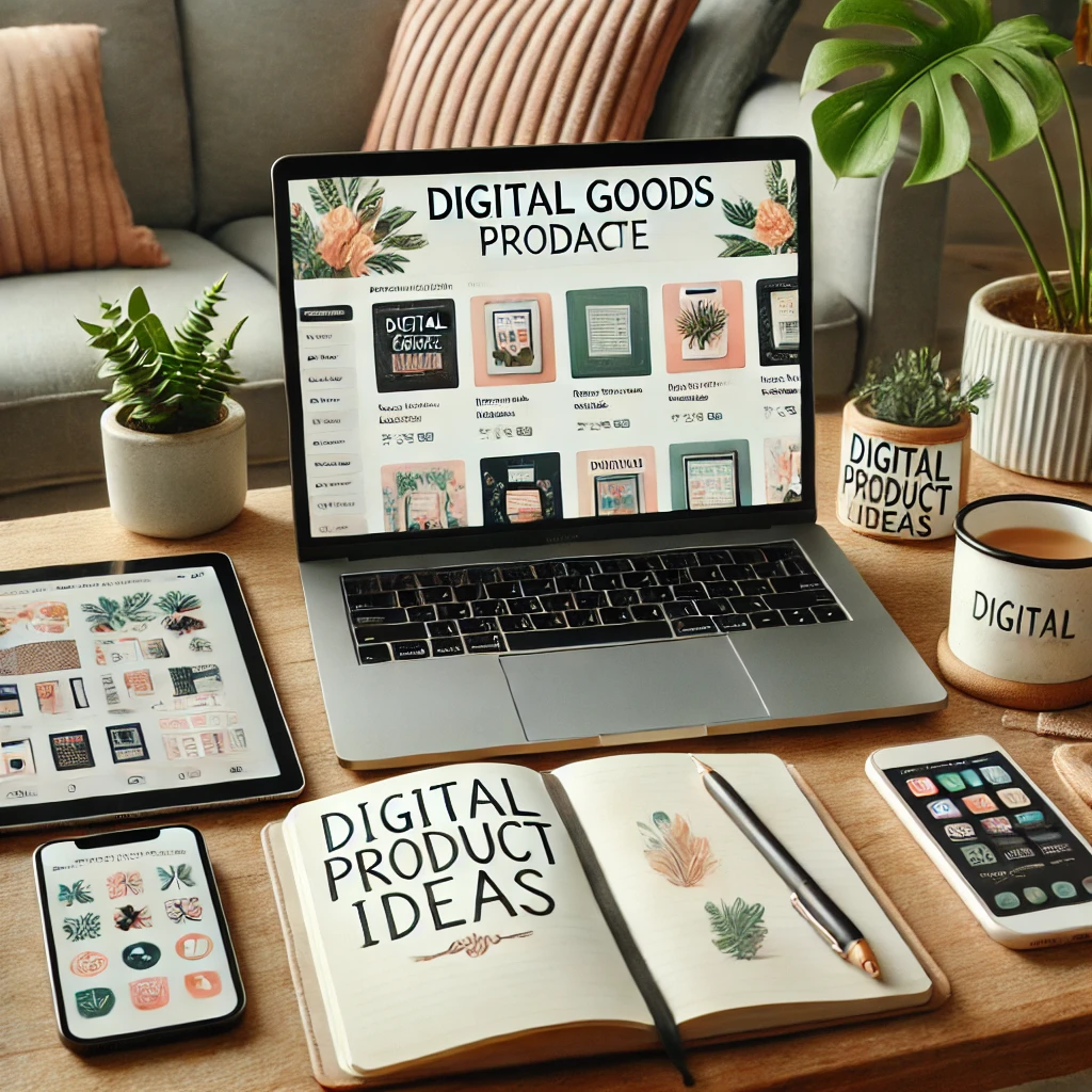 디지털 굿즈 제작 및 판매환경