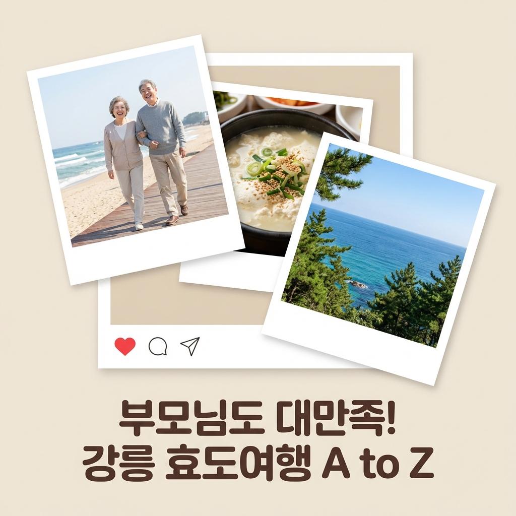 강릉 효도여행 비용 공개! 부모님과 1박2일 솔직 후기 및 장단점 비교