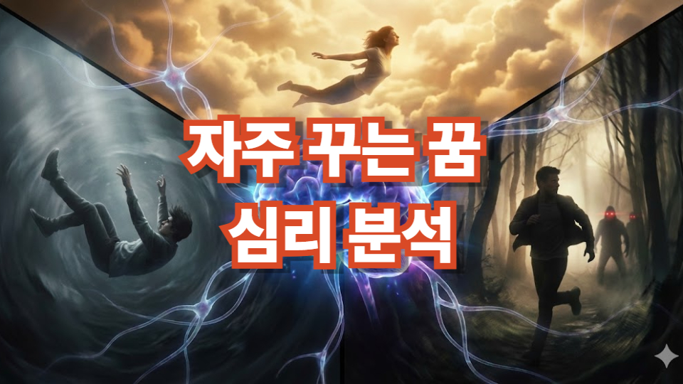 "왜 자꾸 이 꿈을 꿀까?" 자주 꾸는 꿈 BEST 5 심리 상태 완벽 분석