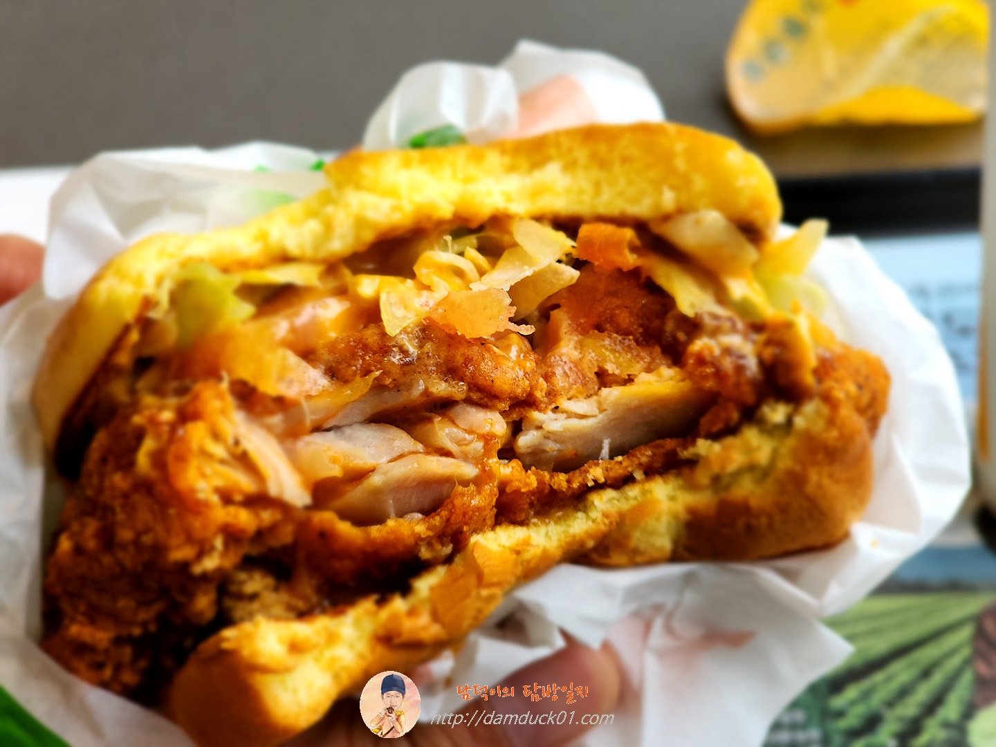 맥크리스피 디럭스 버거