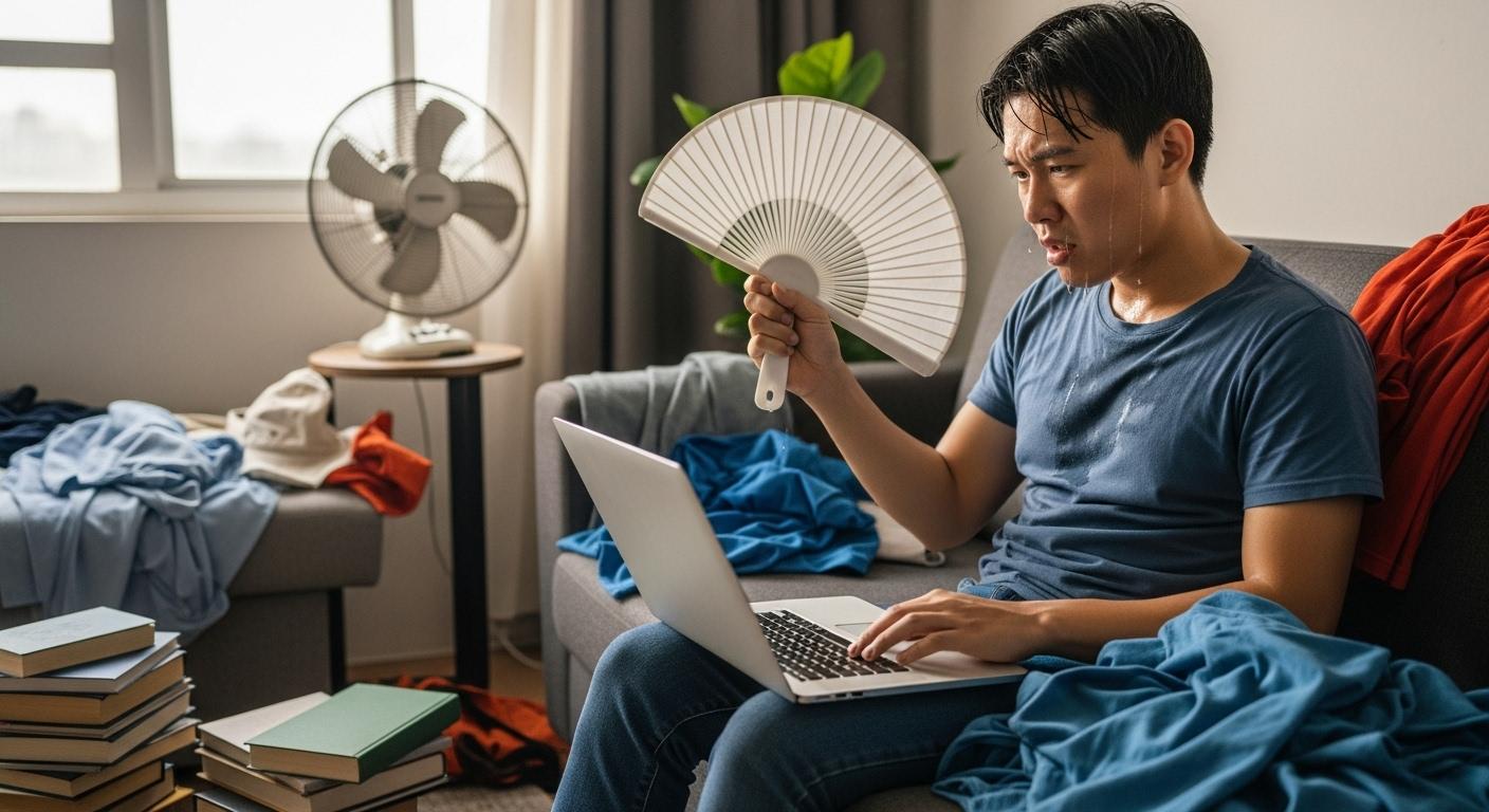 에어컨 고장 났을 때 선풍기