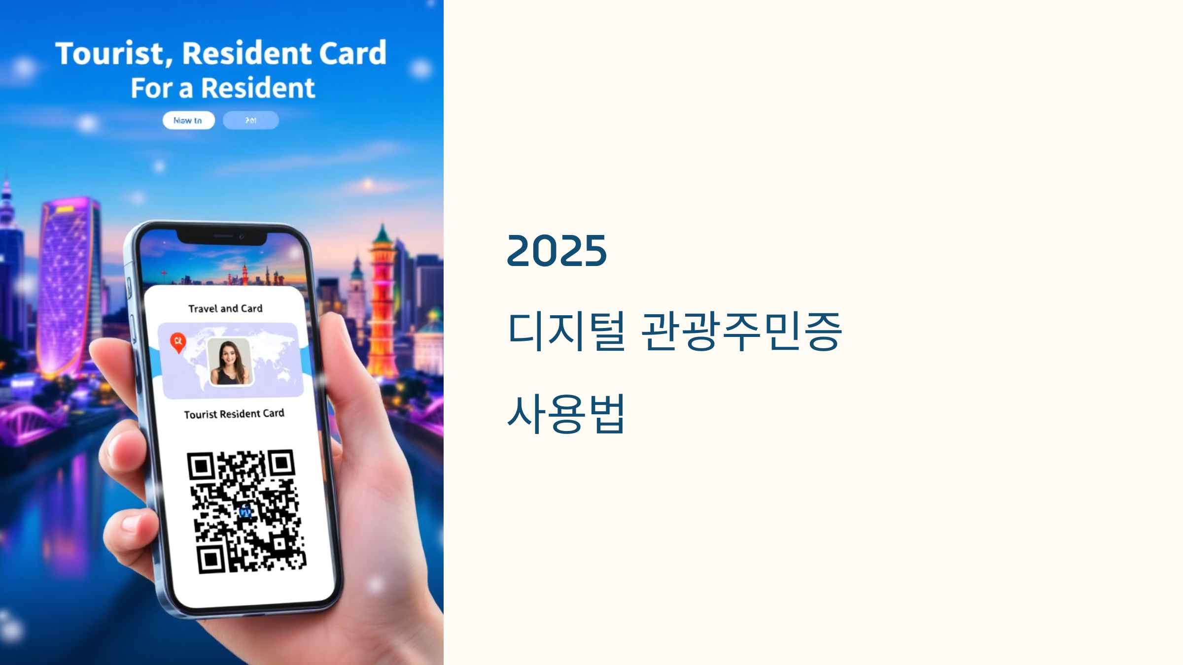 2025 디지털 관광주민증 사용법!