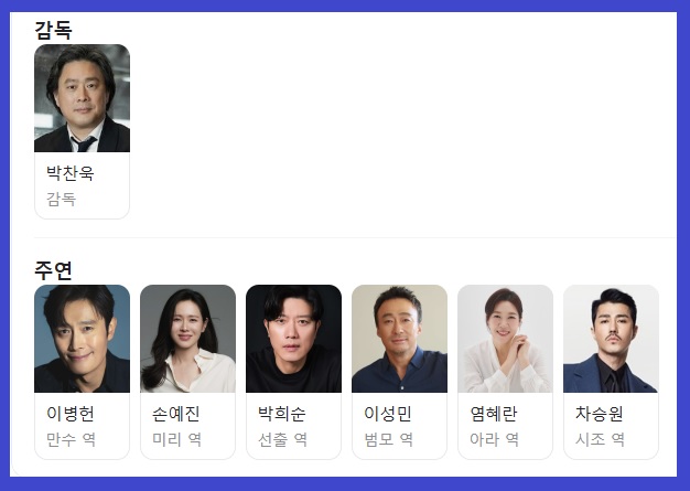 출연진